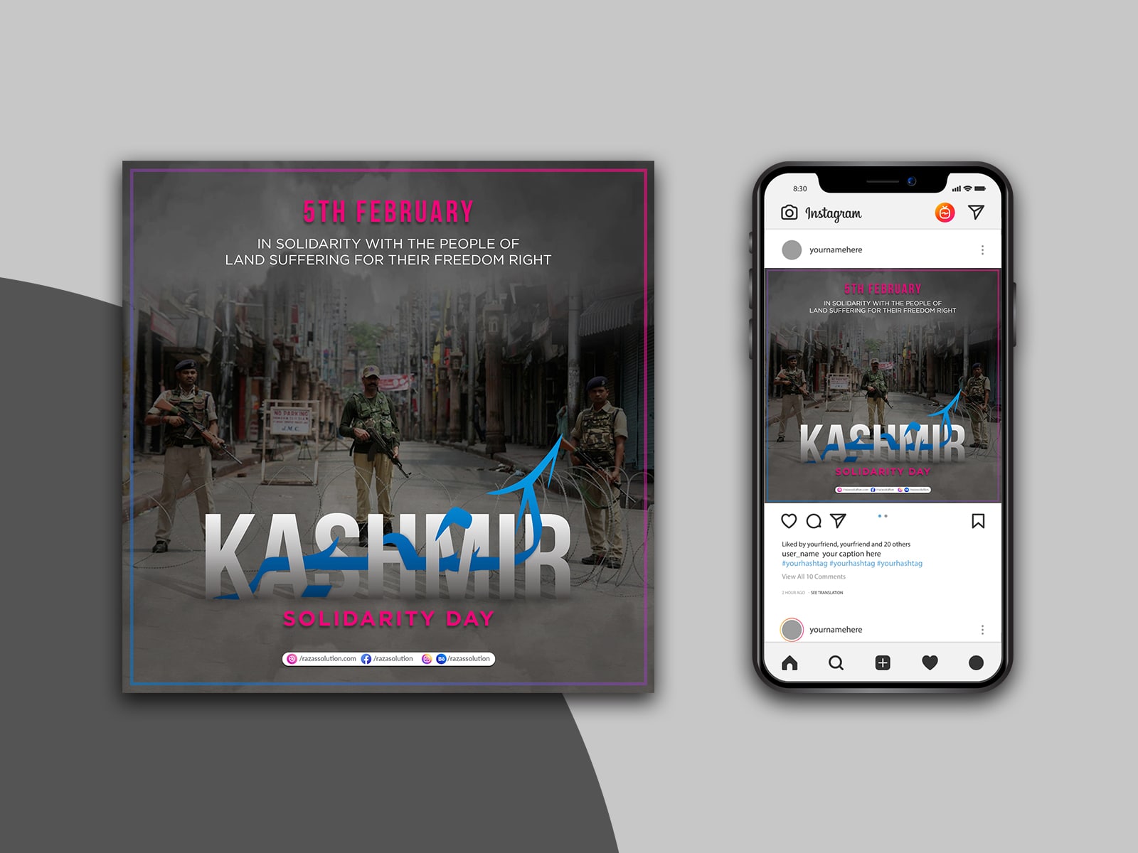 Modern Social Media Design Oman