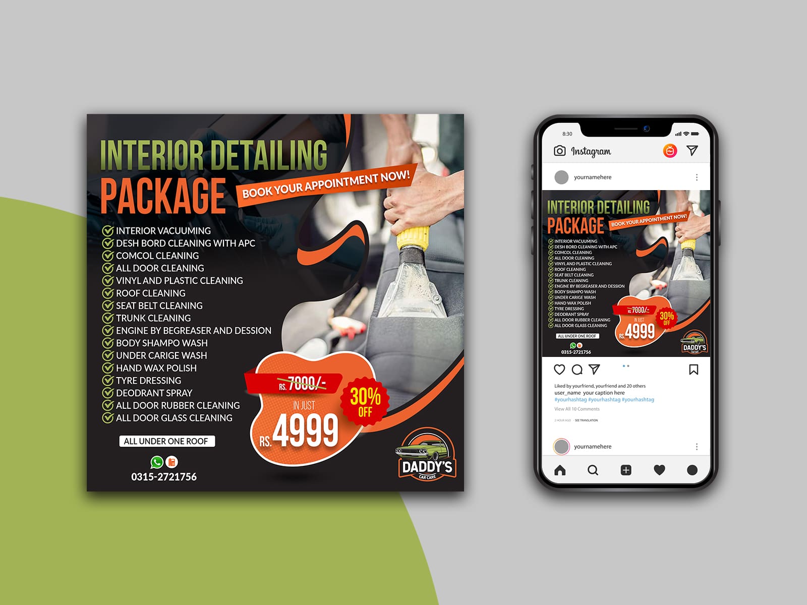 Creative Instagram Post Design Oman