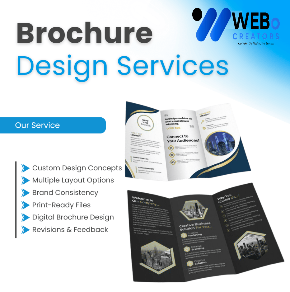 Brochure Design Service in Oman - Custom Brochures For Marketing