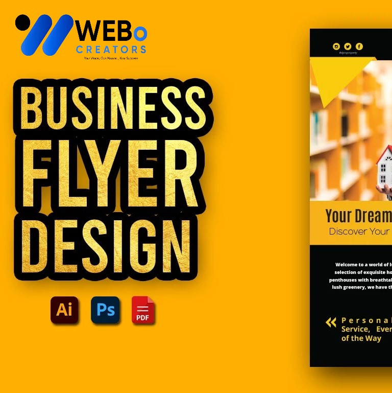 Creative Flyer Design for Moving Company in Oman | Flyer for Removals Services