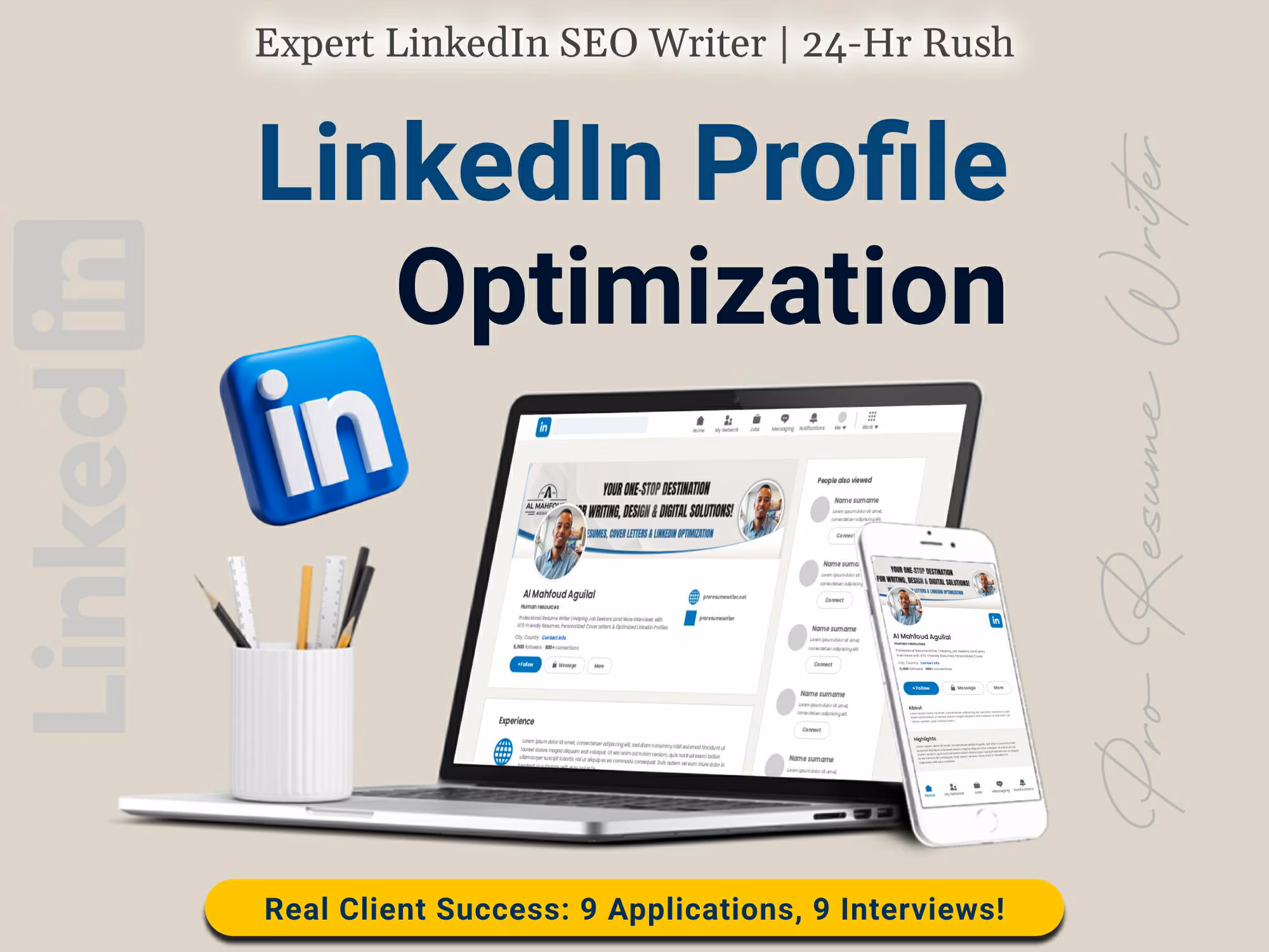 Profile Optimization & Enhancement LinkedIn Profile Building & Writing Services in Oman 2026