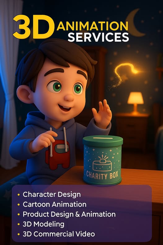 Motion Graphics Services - 3D Animation Studio Agency in Oman