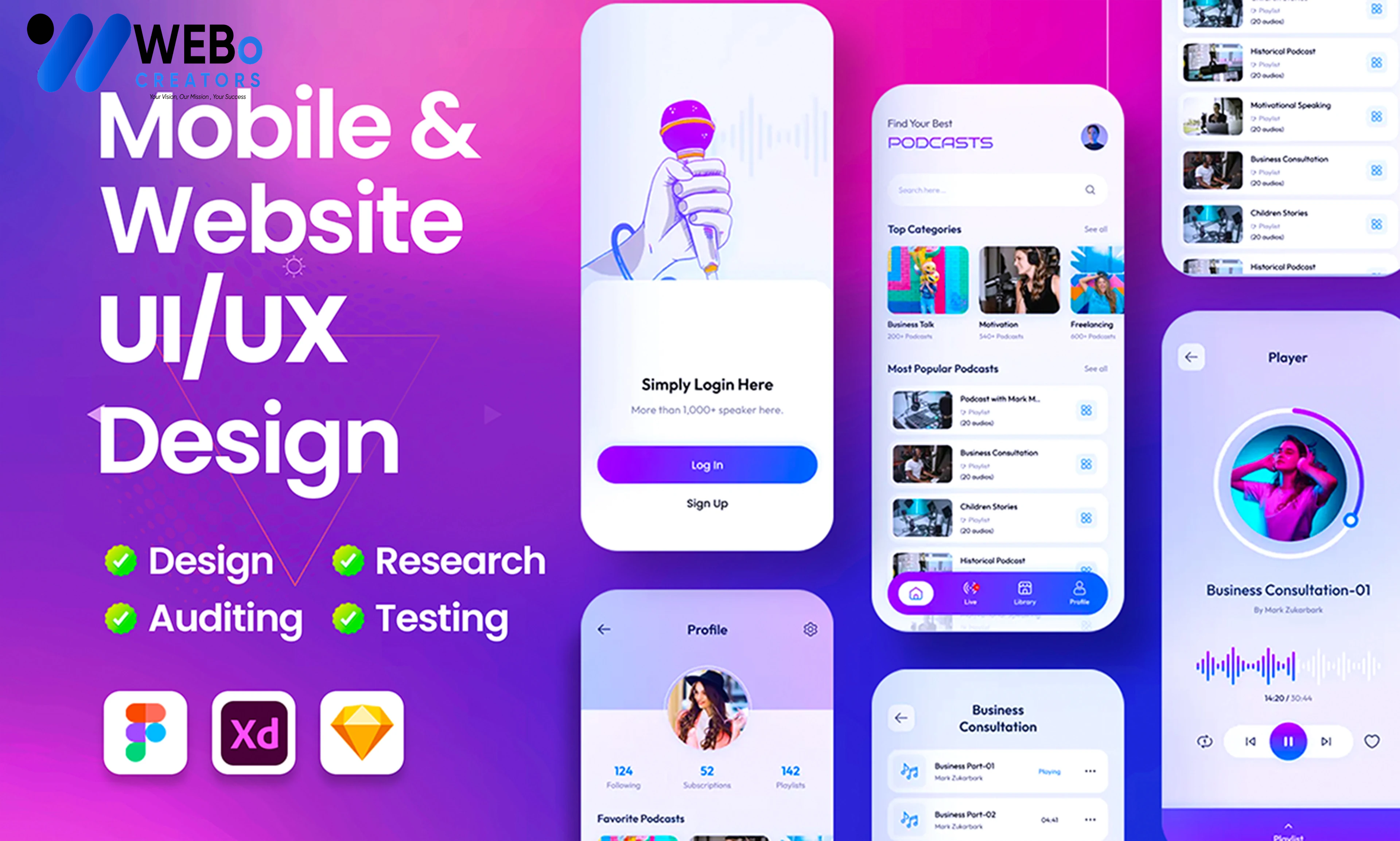 Flutter App UI/UX Design | Beautiful Flutter Interface Design in Oman