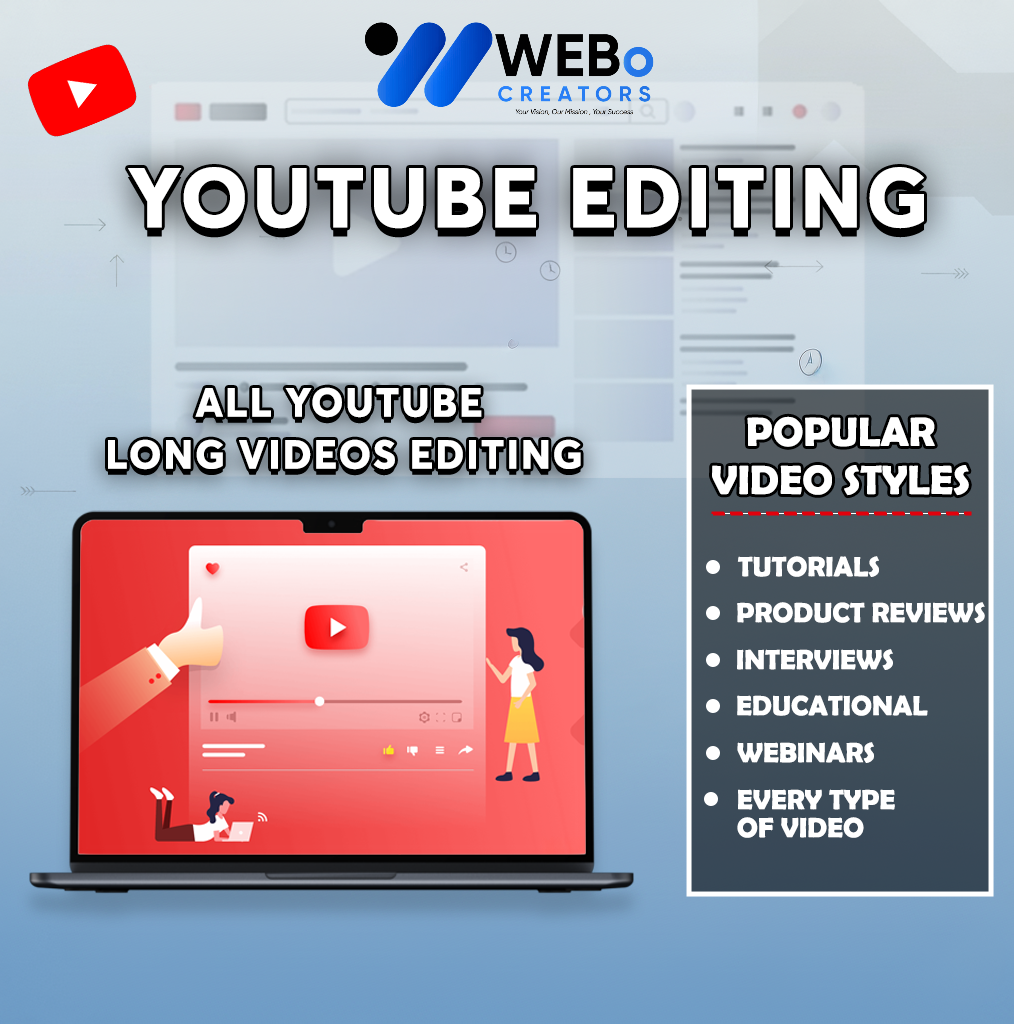 YouTube Video Editing Services at Affordable Cost - Hire Experienced YouTube Video Editors in Oman